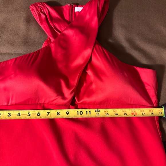 LIKELY SOLEI DRESS IN RED SIZE 14 - Picture 9 of 9